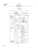 WIRING SCHEMATIC Diagram and Parts List for GS26HSZCC3  Frigidaire Refrigerator