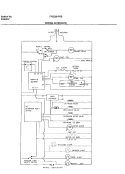 WIRING SCHEMATIC Diagram and Parts List for FRS26HF6BQ4  Frigidaire Refrigerator