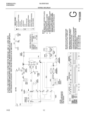 WIRING DIAGRAM Diagram and Parts List for GLGR331AS4  Frigidaire Dryer