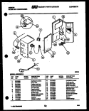 ELECTRICAL PARTS Diagram and Parts List for AK24E6RVA  Gibson Air Conditioner