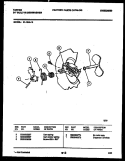 Part Location Diagram of 5300805227 Frigidaire Dispenser Cover Spring