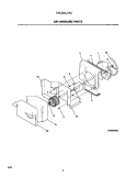 Part Location Diagram of 309642402 Frigidaire MOTOR