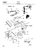 CONTROLS Diagram and Parts List for FRS26ZGHD3  Frigidaire Refrigerator