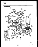 BODY PARTS Diagram and Parts List for 30-3860-23-04  Tappan Range