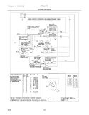 WIRING DIAGRAM Diagram and Parts List for CFES366FC4  Frigidaire Range