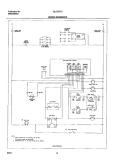 WIRING SCHEMATIC Diagram and Parts List for GLGF377CQA  Frigidaire Range