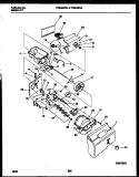ICE DISPENSER Diagram and Parts List for TRS24WRAB0  Tappan Refrigerator