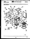 BODY PARTS Diagram and Parts List for 31-4989-00-03  Tappan Range