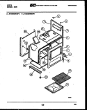 BODY PARTS Diagram and Parts List for 21KGMAWAN6-66  Tappan Range