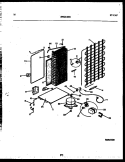 SYSTEM AND AUTOMATIC DEFROST PARTS Diagram and Parts List for RS249MCD2  Frigidaire Refrigerator