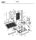 COOLING SYSTEM Diagram and Parts List for FRS22PRBD1  Frigidaire Refrigerator