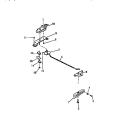 DOOR LATCH ASSEMBLY Diagram and Parts List for KS860GDK1  Frigidaire Range