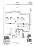 WIRING DIAGRAM Diagram and Parts List for FLF337AWB  Frigidaire Range