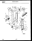 CABINET PARTS Diagram and Parts List for WRS22PRBD0  Frigidaire Refrigerator