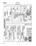 WIRING DIAGRAM Diagram and Parts List for PLCS389ACD  Frigidaire Range