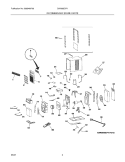 Part Location Diagram of 5304461521 Frigidaire PC BOARD