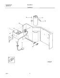 CONTROLS Diagram and Parts List for WAL100K1A1  Westinghouse Air Conditioner