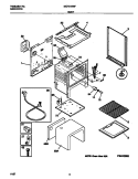BODY Diagram and Parts List for MGF316WFSC  Frigidaire Range