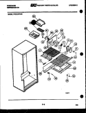 Part Location Diagram of 8009817 Frigidaire COVER, FAN