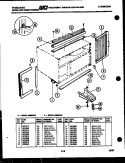 WINDOW MOUNTING PARTS Diagram and Parts List for A08ME2E2  Frigidaire Air Conditioner