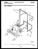 POWER DRY AND MOTOR PARTS Diagram and Parts List for MDB202RBL0  Frigidaire Dishwasher