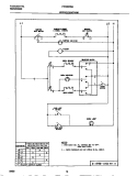 WIRING DIAGRAM Diagram and Parts List for FES300WAB3  Frigidaire Range