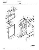 Part Location Diagram of 218428201 Frigidaire FRAME-NAMEPLATE,WHITE