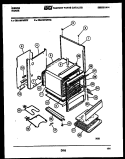 Part Location Diagram of 530321056 Frigidaire BASE RAIL Left Hand