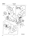 CONTROLS Diagram and Parts List for FRS26H5ASB6  Frigidaire Refrigerator