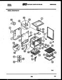 BODY PARTS Diagram and Parts List for 30TESKWED-04-23  Tappan Range