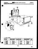 UNIT PARTS Diagram and Parts List for AR13MS8E1  Frigidaire Air Conditioner