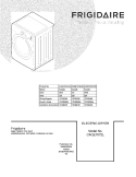 COVER Diagram and Parts List for CAQE7072LA0  Frigidaire Dryer