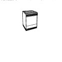 COVER Diagram and Parts List for SC550DXW6  Frigidaire Dishwasher