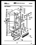 CABINET PARTS Diagram and Parts List for RS22F8WS1A  Gibson Refrigerator