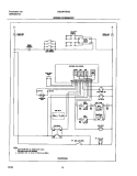 WIRING SCHEMATIC Diagram and Parts List for GSG3PZBCB  Frigidaire Range