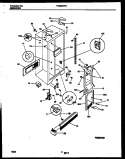 CABINET PARTS Diagram and Parts List for TRS26WRAB0  Tappan Refrigerator