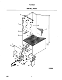 CONTROL PARTS Diagram and Parts List for FAV18EJ2A1  Frigidaire Air Conditioner
