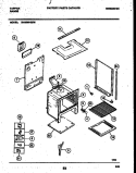 BODY PARTS Diagram and Parts List for 32-2639-00-06  Tappan Range