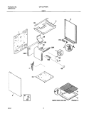 BODY Diagram and Parts List for GPF311PHWA  Gibson Range