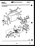 ICE DISPENSER Diagram and Parts List for GSIW36BH1  Frigidaire Refrigerator