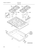 Part Location Diagram of 316544001 Frigidaire KNOB