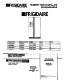COVER Diagram and Parts List for FRS26ZRFW1  Frigidaire Refrigerator