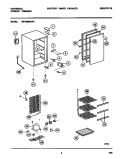 Part Location Diagram of 5303300303 Frigidaire THERMOSTAT