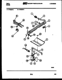 BURNER PARTS Diagram and Parts List for VP30BW2  Tappan Range
