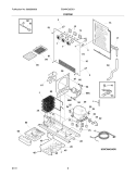 Part Location Diagram of 241890503 Frigidaire COVER-EVAP COIL