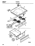 Part Location Diagram of 316098106 Frigidaire MAIN TOP