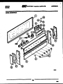BACKGUARD Diagram and Parts List for CEC2S5WSAC  Gibson Range