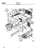 WRAPPER / BODY Diagram and Parts List for SMS138T1B2  Tappan Microwave