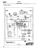 WIRING DIAGRAM Diagram and Parts List for FGF379WESD  Frigidaire Range
