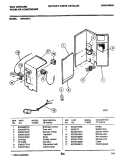 Part Location Diagram of 5303295753 Frigidaire PARTITION-CONTROL AREA